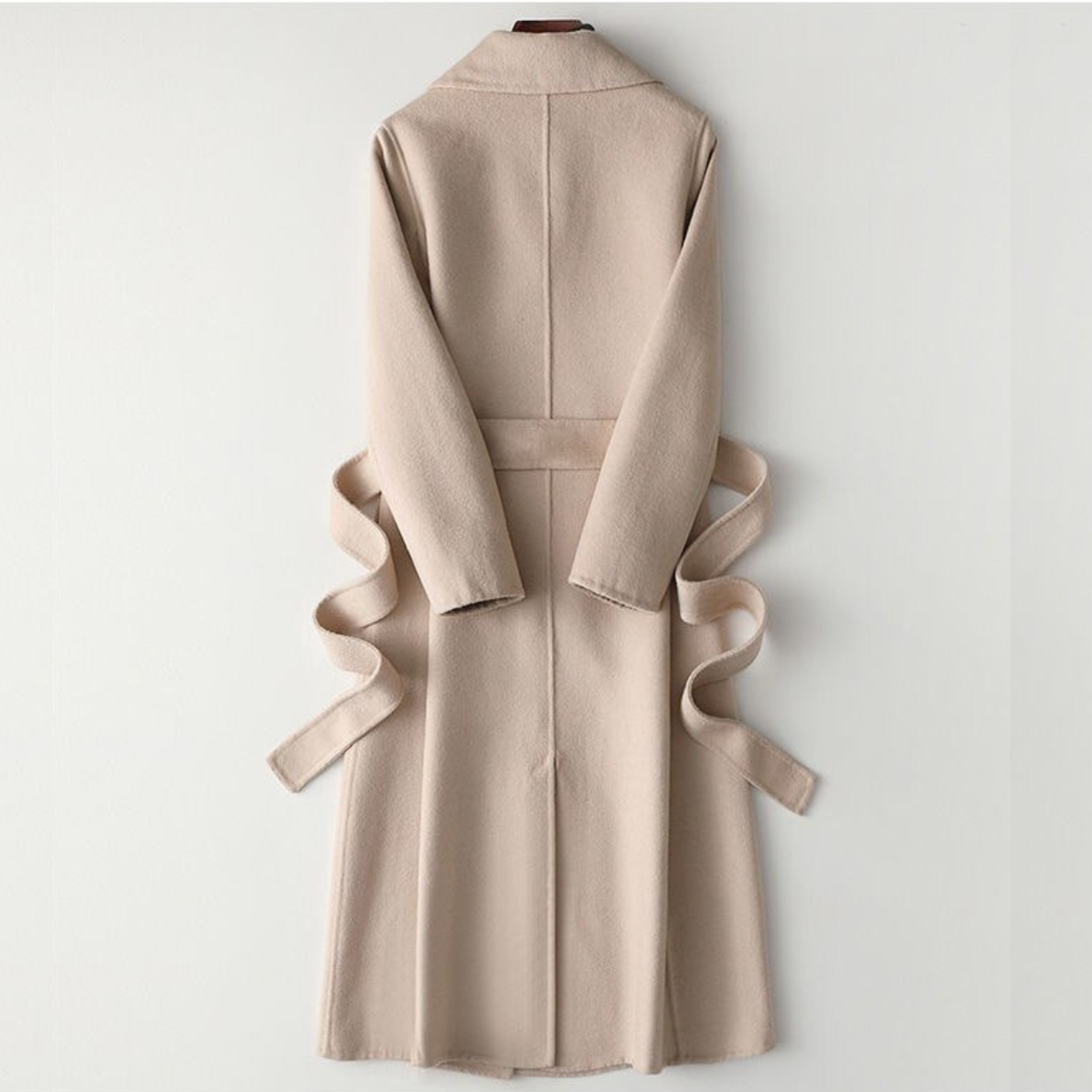 Elisie Woolen Belted Maxi Coats - 6 Colors
