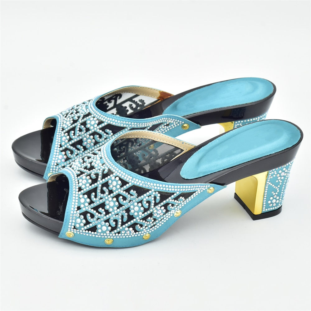 Emelda Grecian Embellished Sandals