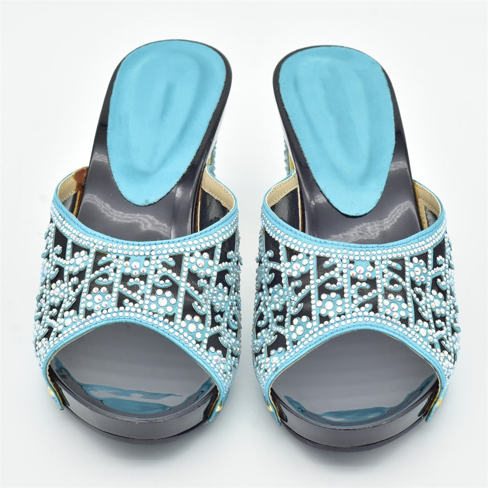 Emelda Grecian Embellished Sandals
