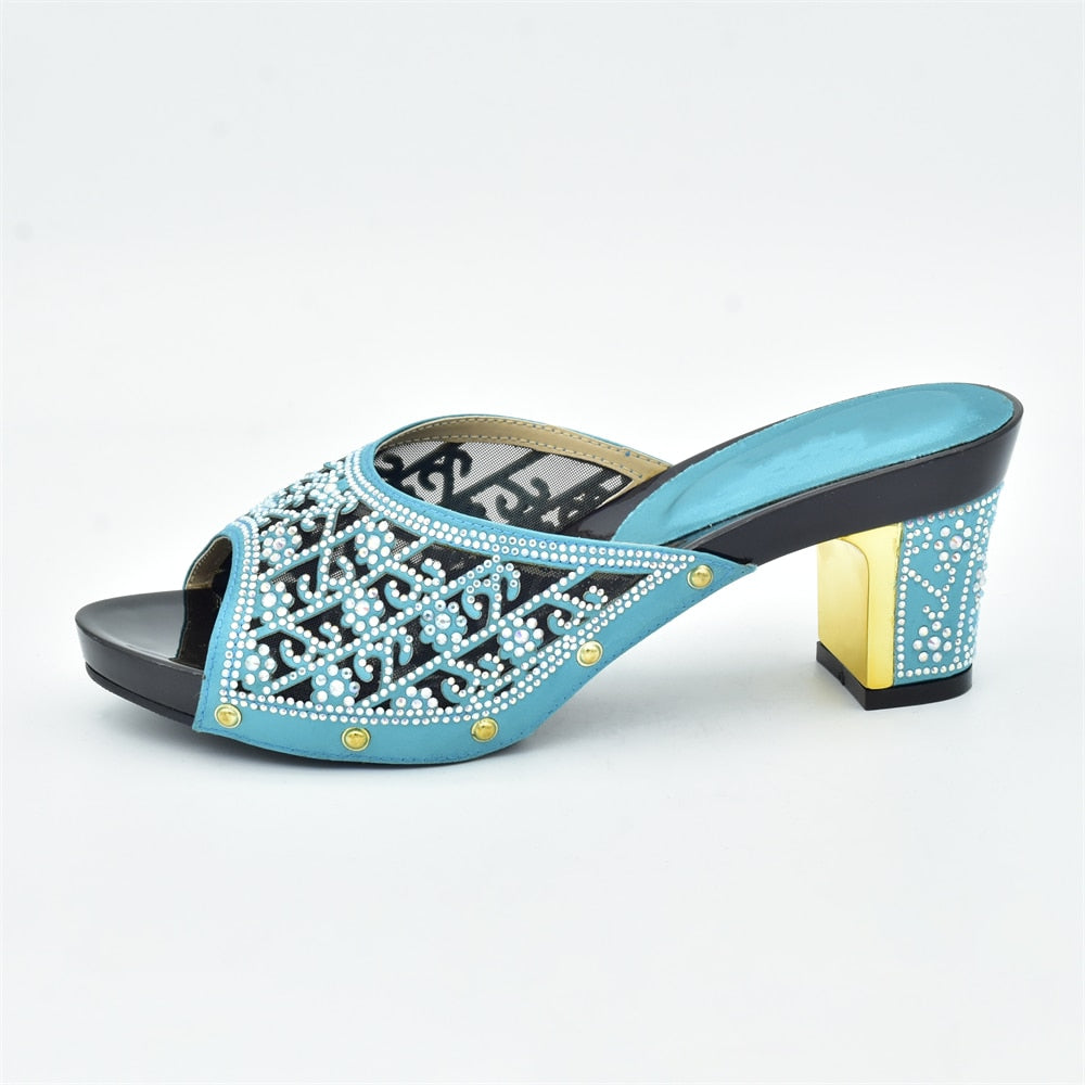 Emelda Grecian Embellished Sandals