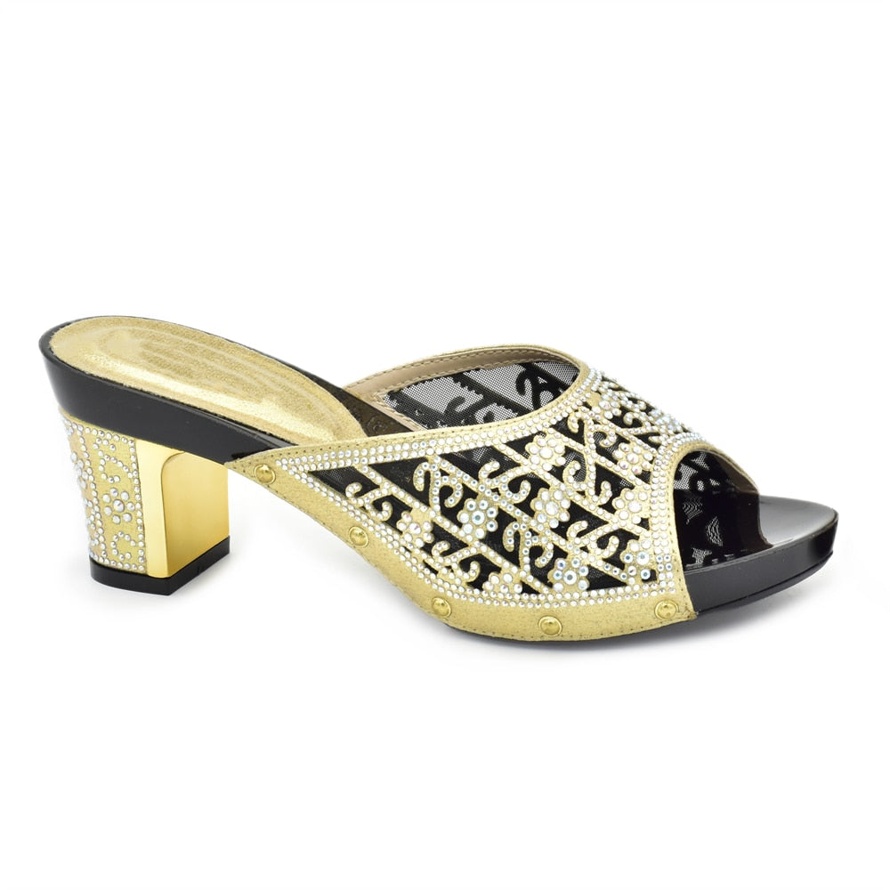 Emelda Grecian Embellished Sandals
