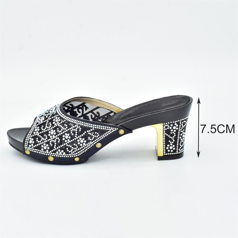 Emelda Grecian Embellished Sandals