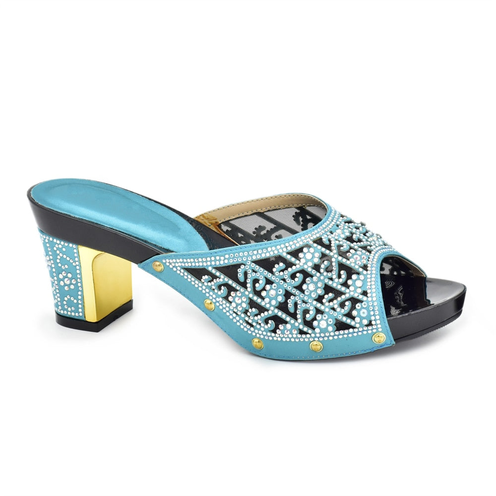 Emelda Grecian Embellished Sandals