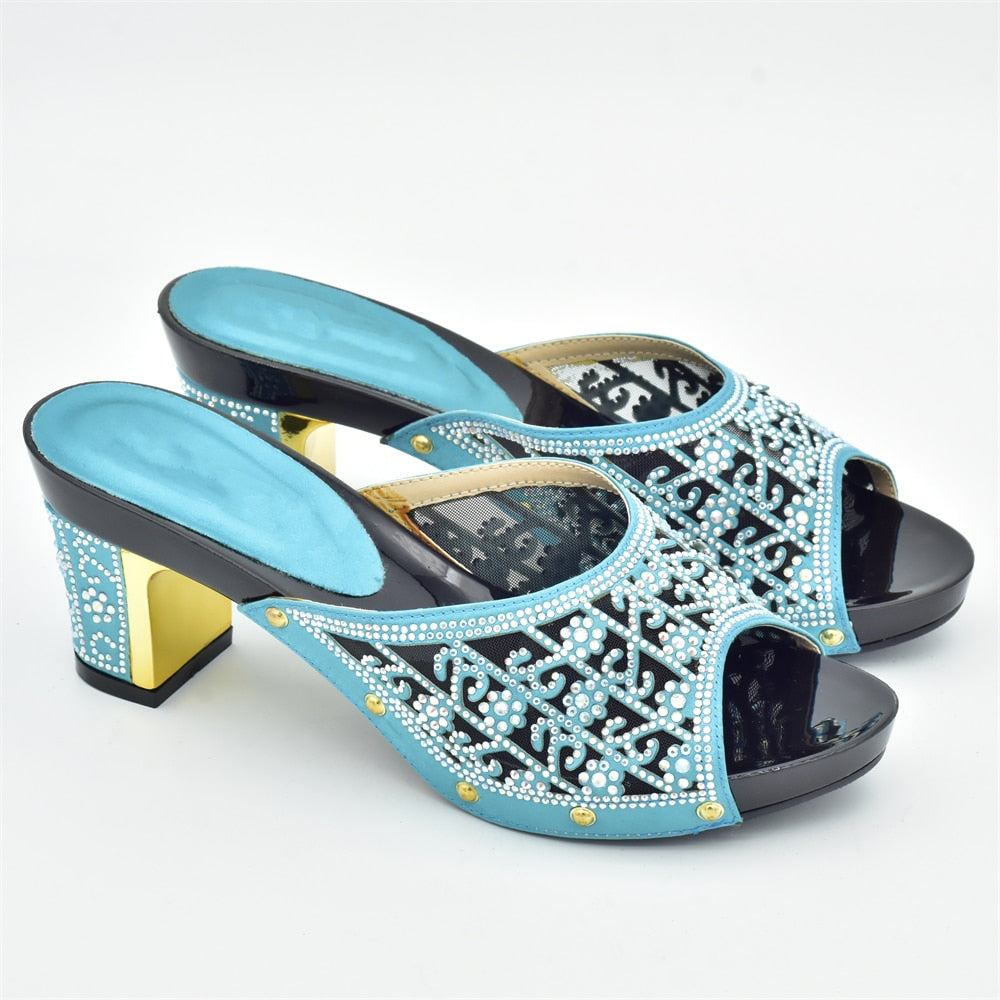 Emelda Grecian Embellished Sandals