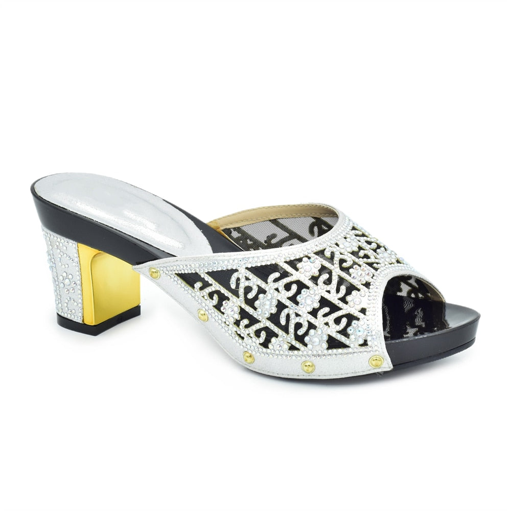 Emelda Grecian Embellished Sandals