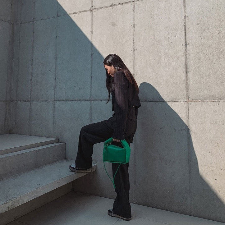 Emma Twisted Handle Mini Box Bags - 3 Colors