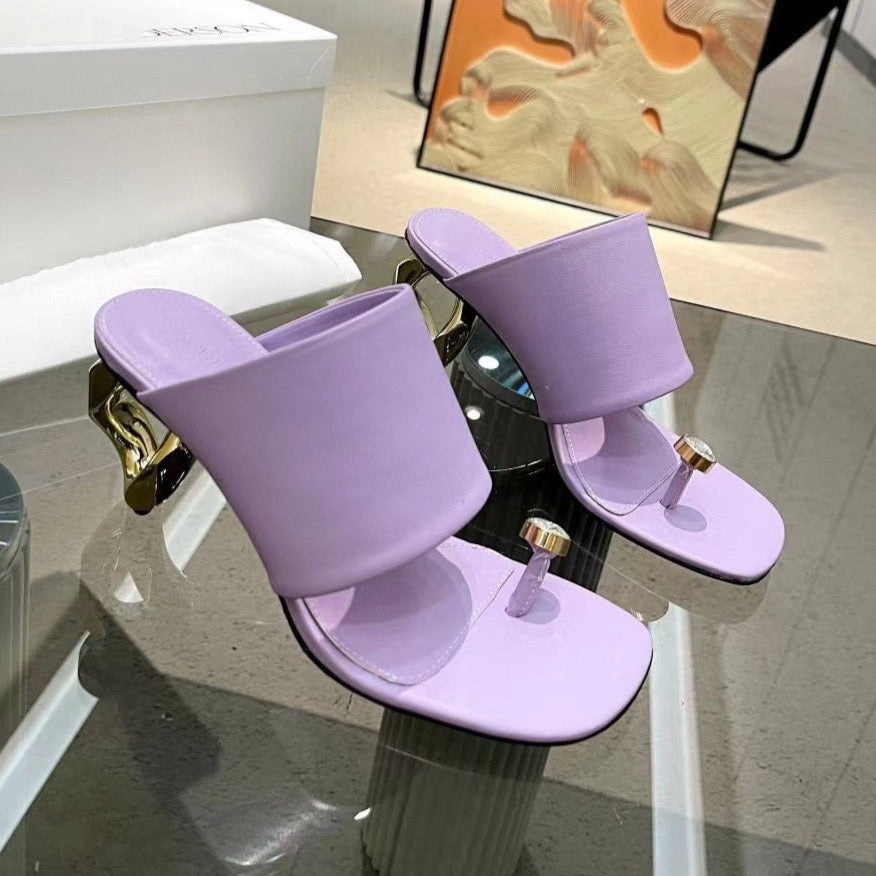 Eowyn Rhinestone Toe Post Sandals - 6 Colors