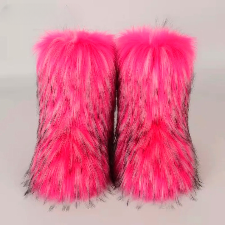 Essi Shaggy Faux Fur Boots