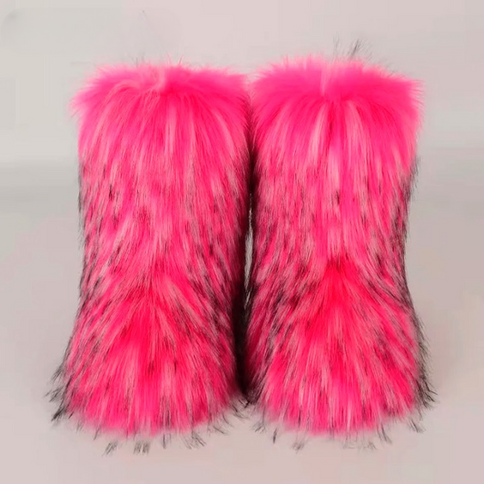 Essi Shaggy Faux Fur Boots