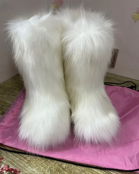 Essi Shaggy Faux Fur Boots