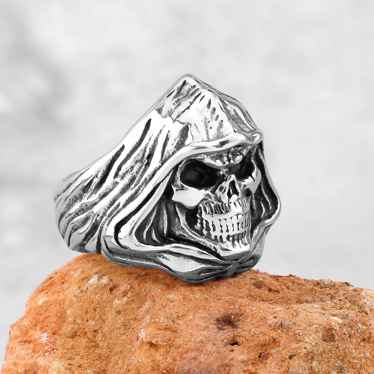 Reaper Ghost Skull Ring