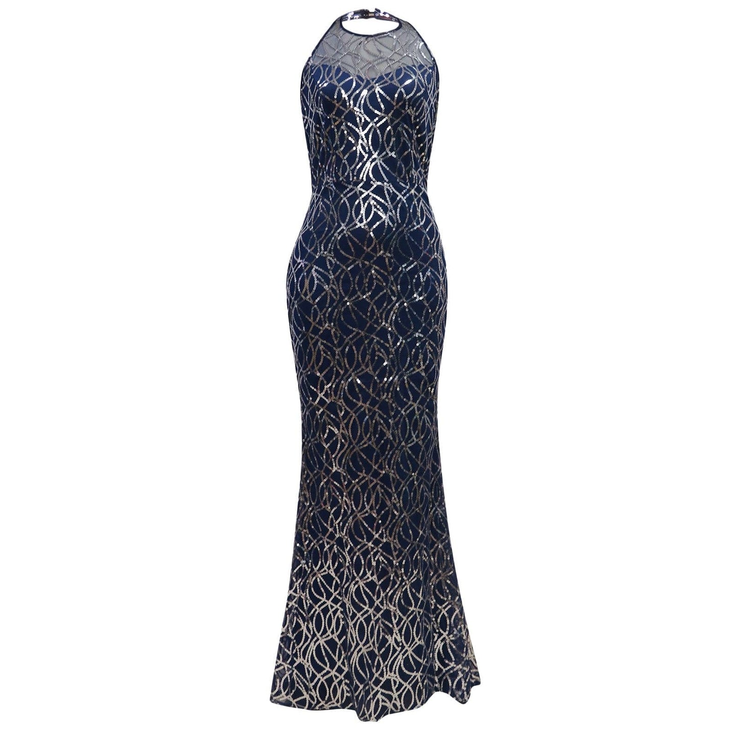 Fashion Halter Neck Prom Dresses