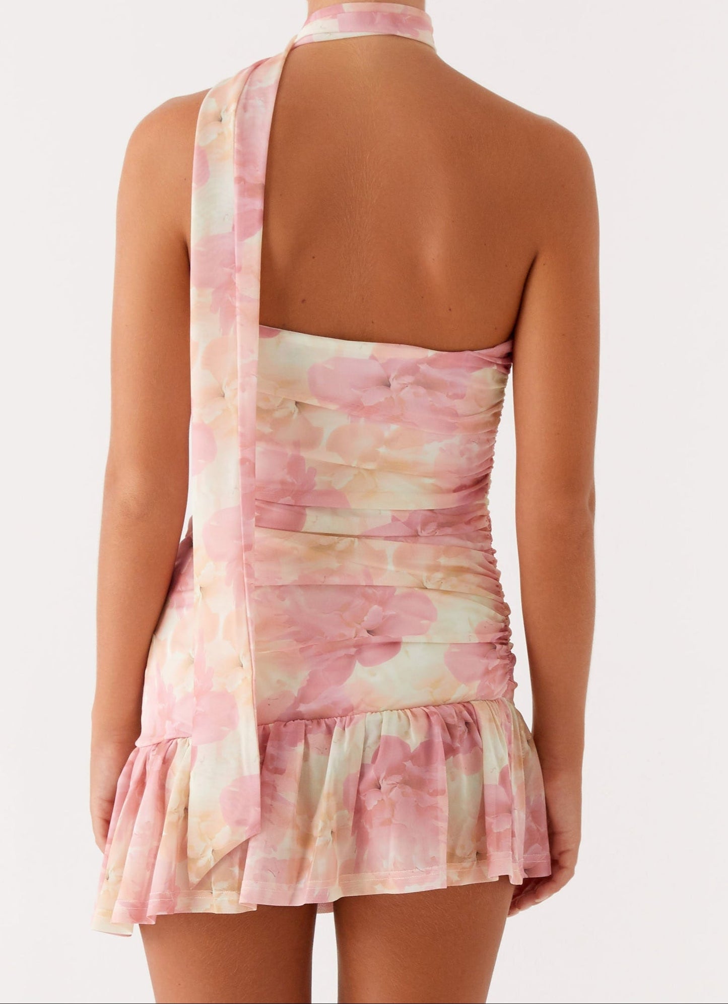 Vinceta Mini Dress - Floral Print