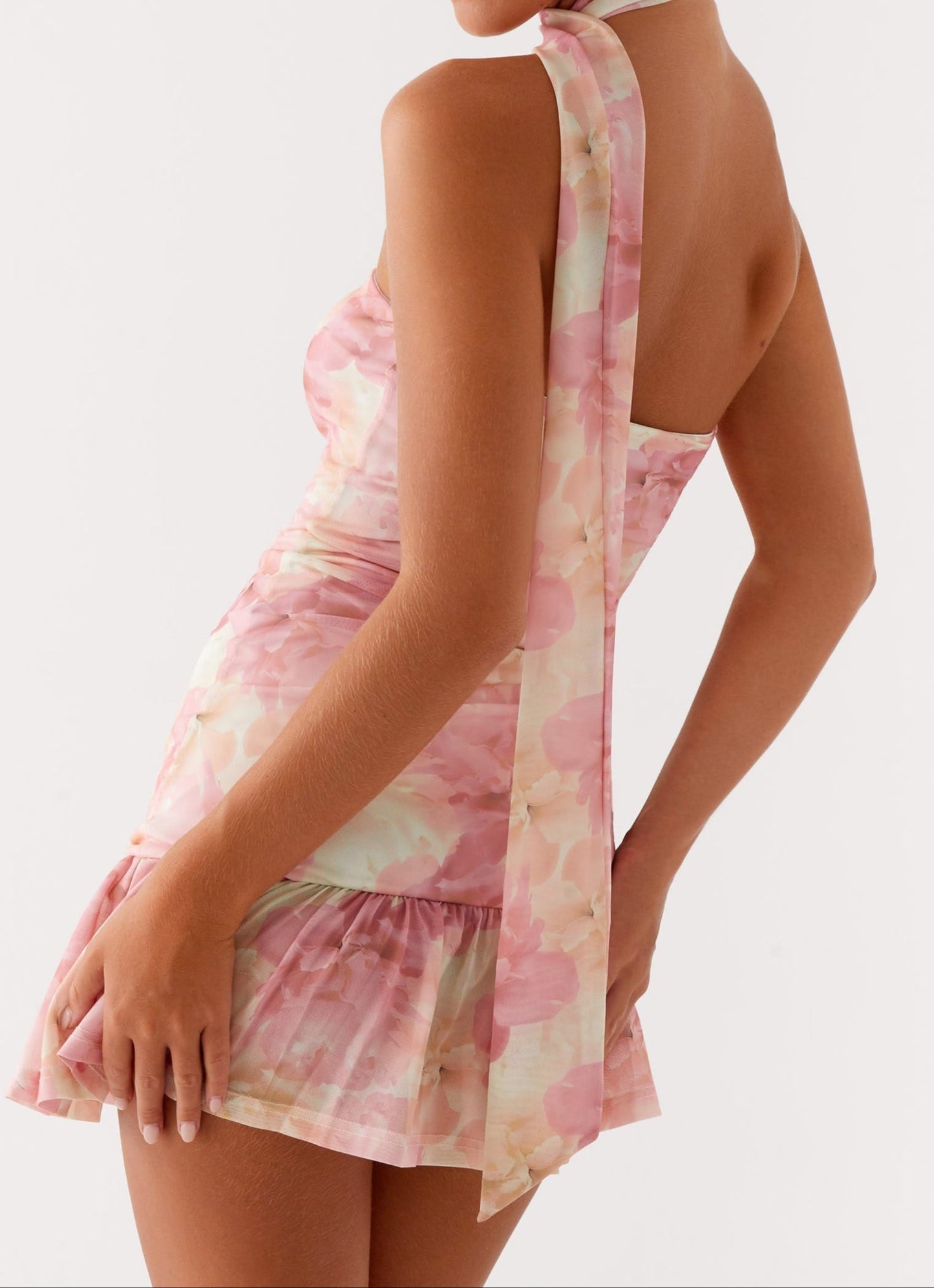 Vinceta Mini Dress - Floral Print