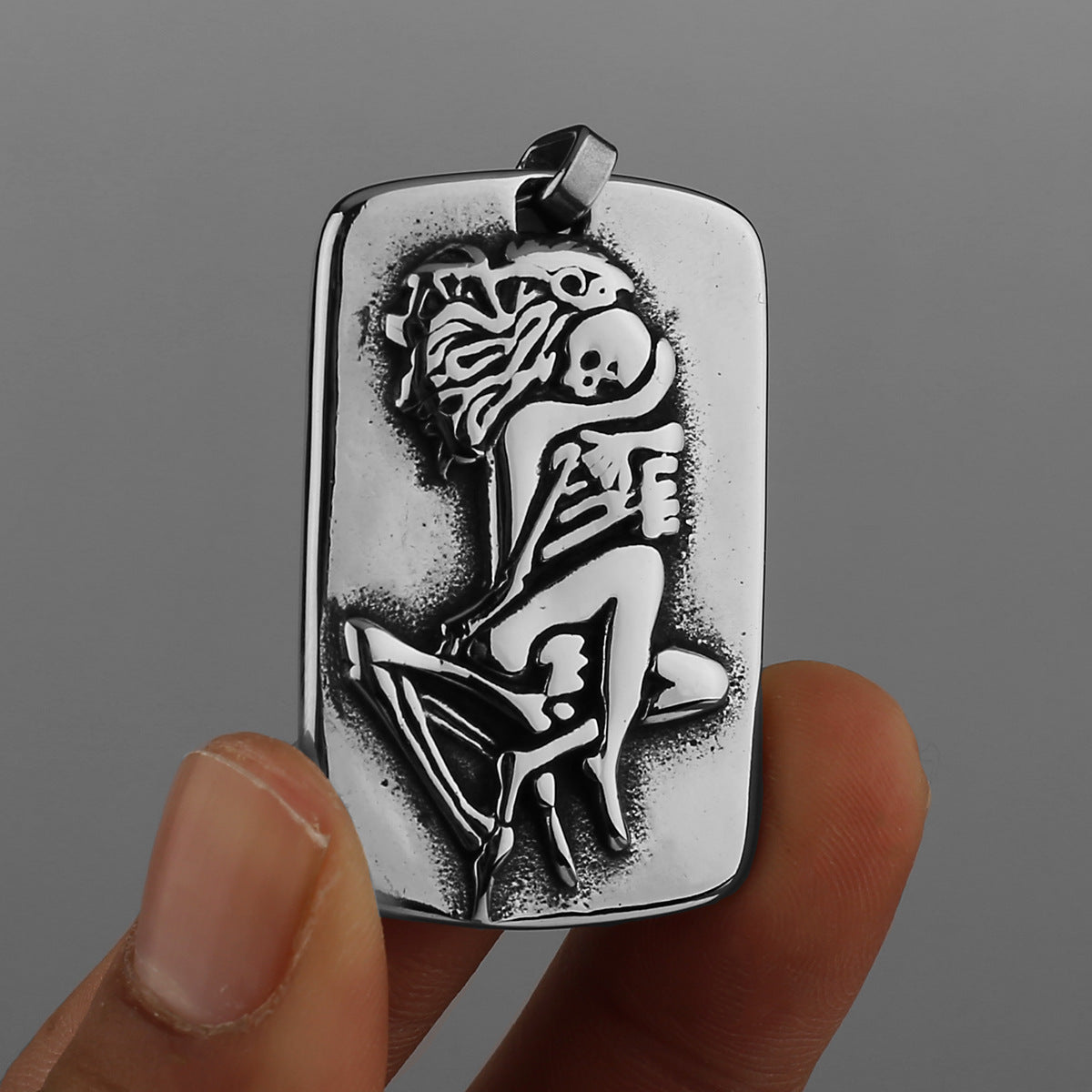 Forever Together Skeleton Necklace