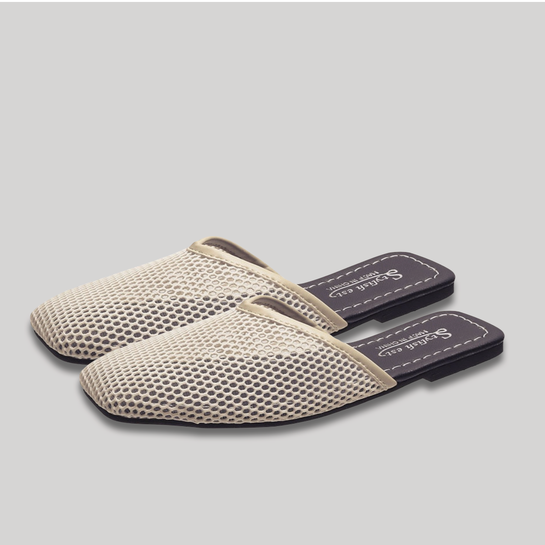 Franchi Mesh Mule Slippers - 3 Colors