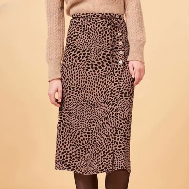 Francis Floral Petals Prints Midi Skirts - 3 Colors