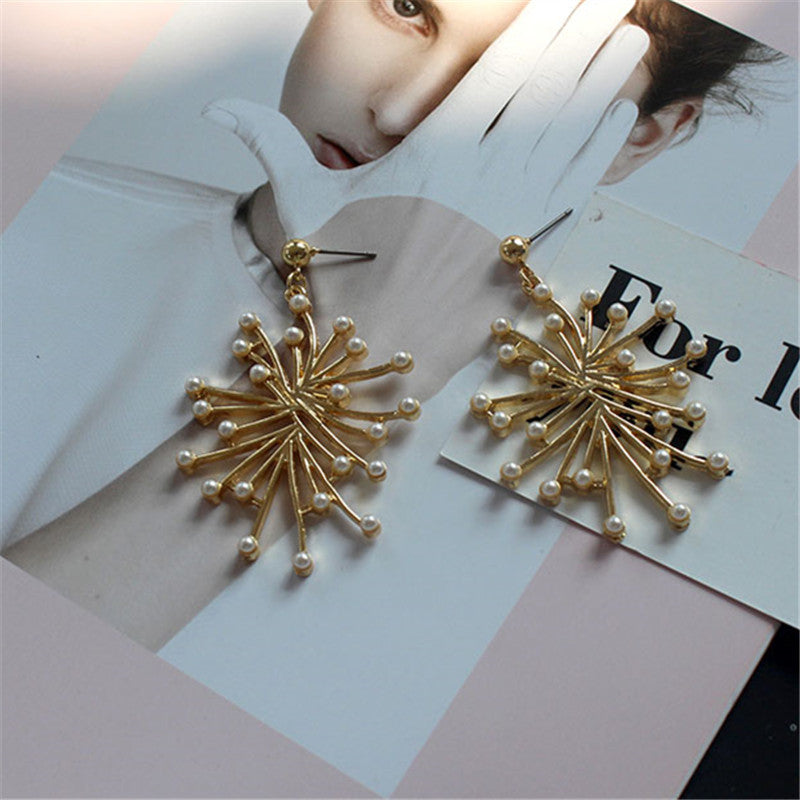 Frizia Pearl Fireworks Earrings