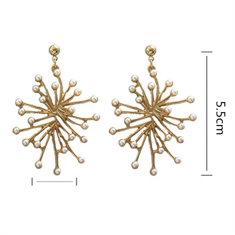 Frizia Pearl Fireworks Earrings