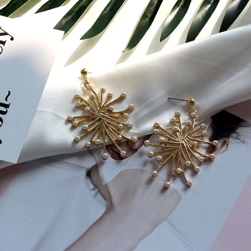 Frizia Pearl Fireworks Earrings