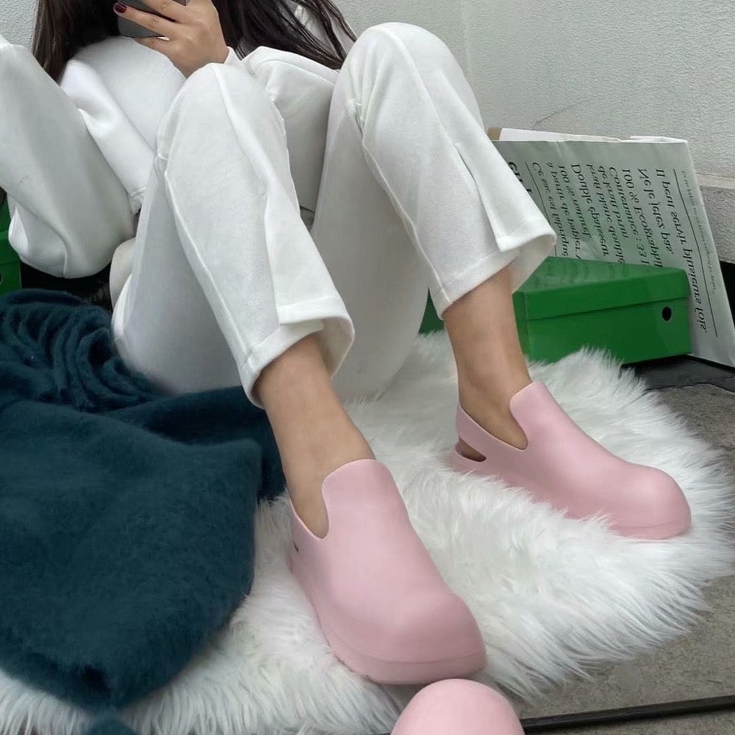 Geneva EVA Seamless Jelly Clog Sandals - 5 Colors