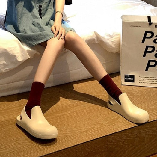 Geneva EVA Seamless Jelly Clog Sandals - 5 Colors