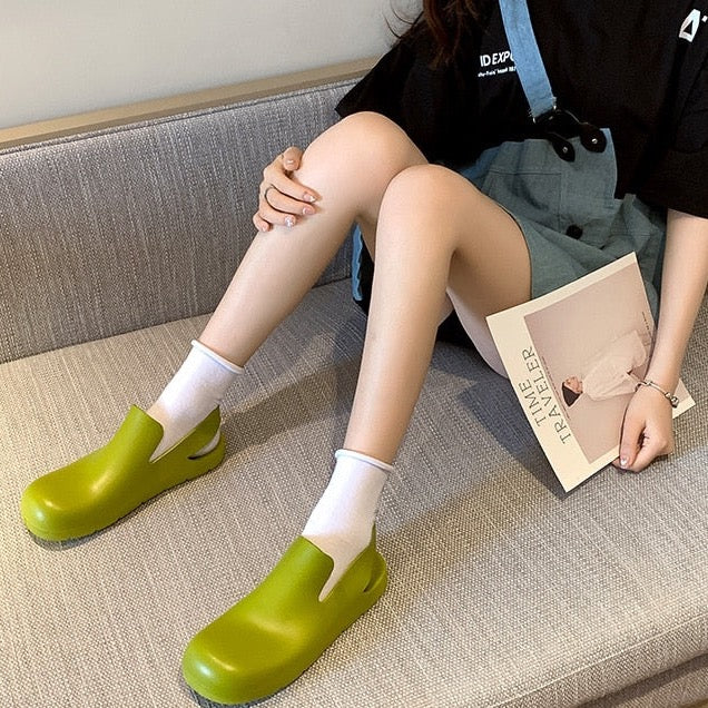 Geneva EVA Seamless Jelly Clog Sandals - 5 Colors