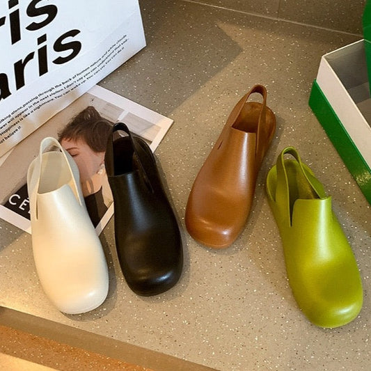 Geneva EVA Seamless Jelly Clog Sandals - 5 Colors