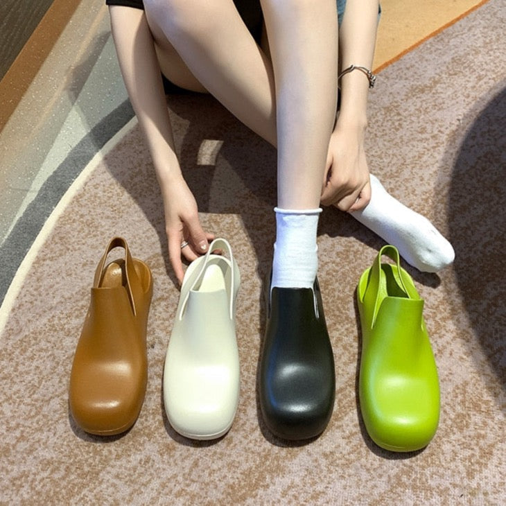 Geneva EVA Seamless Jelly Clog Sandals - 5 Colors