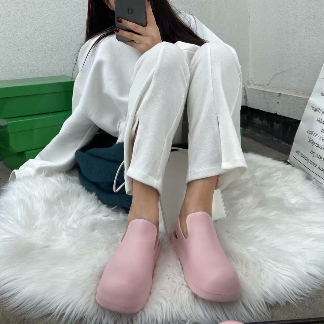 Geneva EVA Seamless Jelly Clog Sandals - 5 Colors