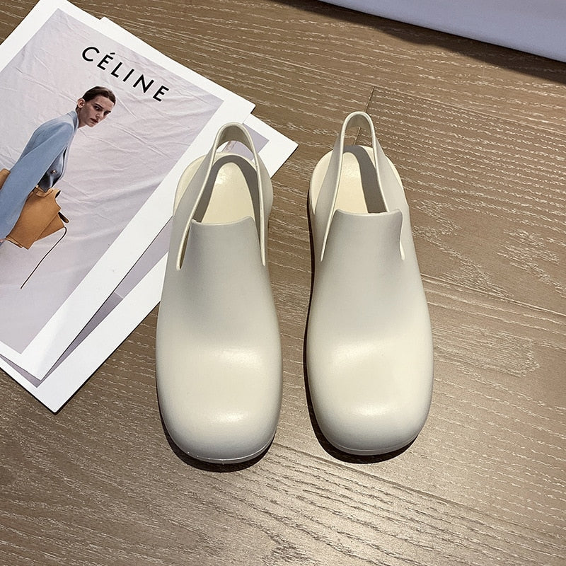 Geneva EVA Seamless Jelly Clog Sandals - 5 Colors