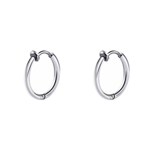 Geometry Gothic Fashion Hoop Earrings - 8 Shapes