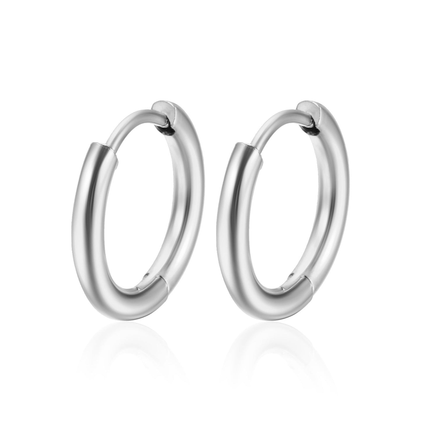 Geometry Gothic Fashion Hoop Earrings - 8 Shapes