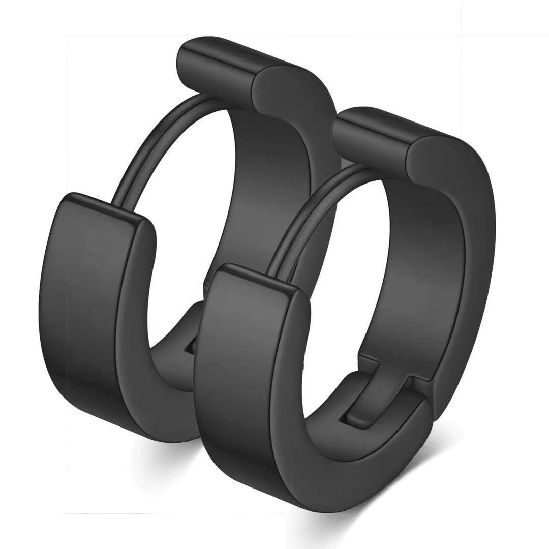 Geometry Gothic Fashion Hoop Earrings - 8 Shapes