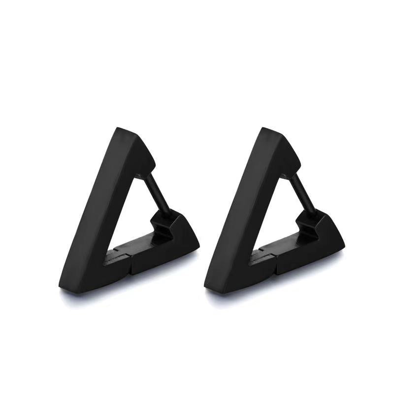 Geometry Gothic Fashion Hoop Earrings - 8 Shapes