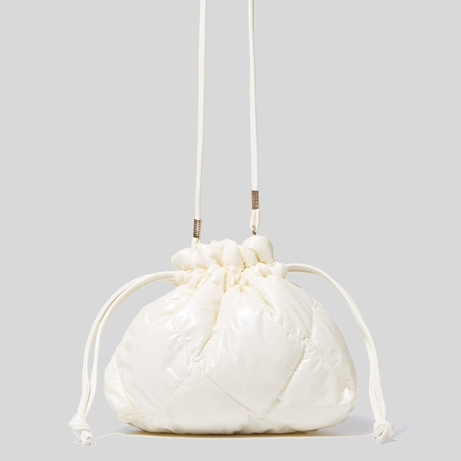 Gita Shine Nylon Puffer Pouch Bags - 4 Colors