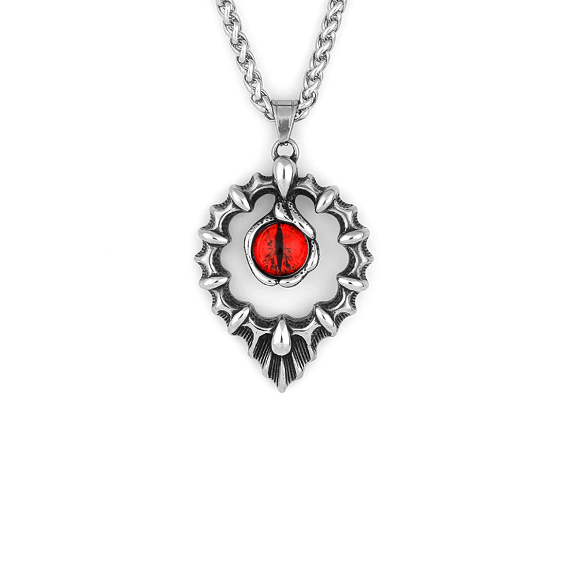 Goth Devil's Eye Necklace