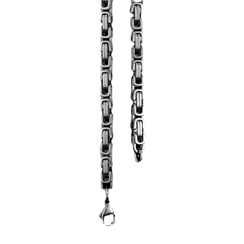 Goth Great Wall Chain Necklace