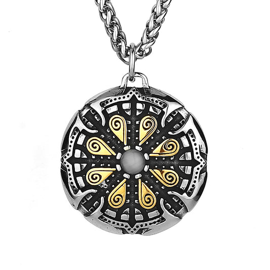 Goth Helmet of Awe Necklace