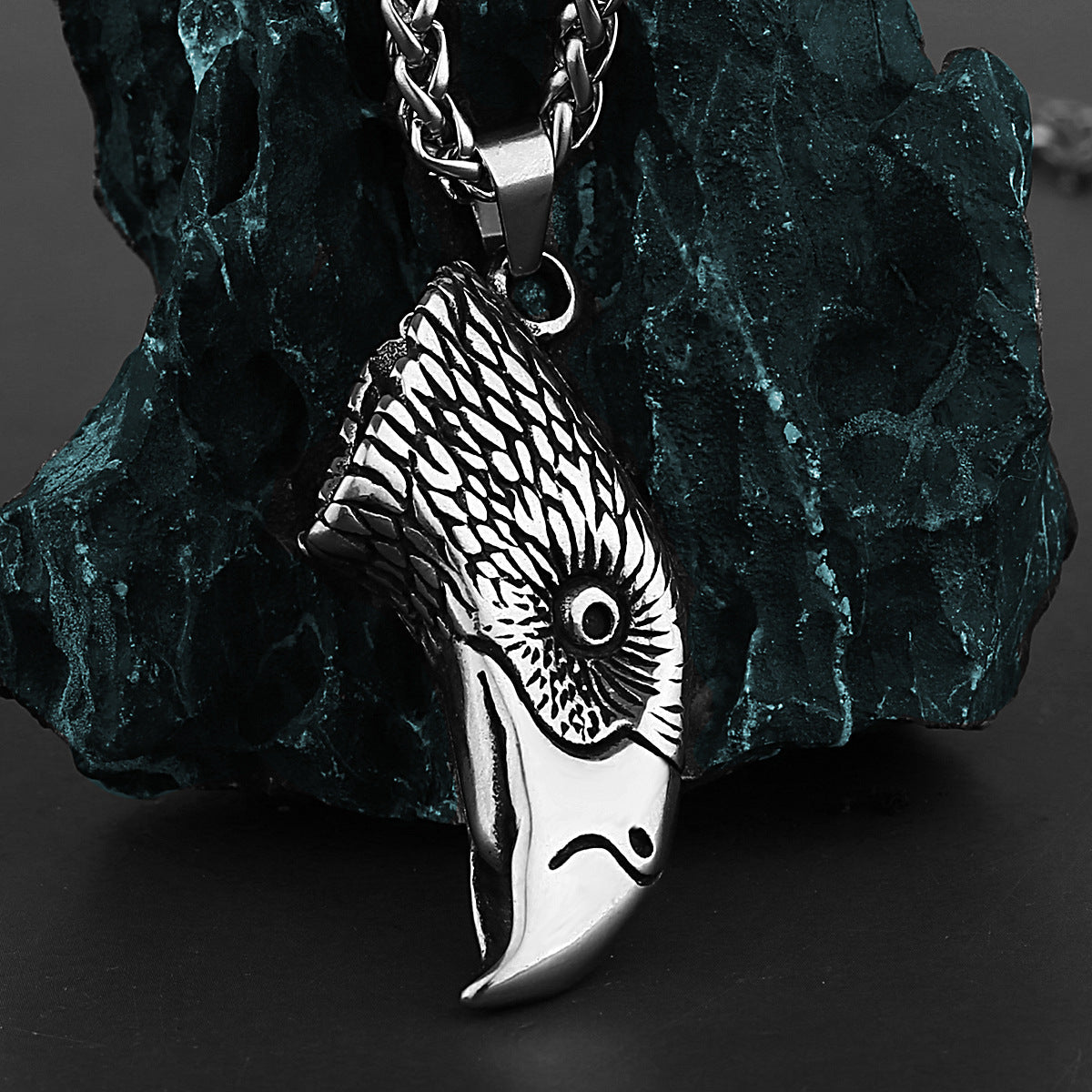 Goth Vintage Eagle Necklace