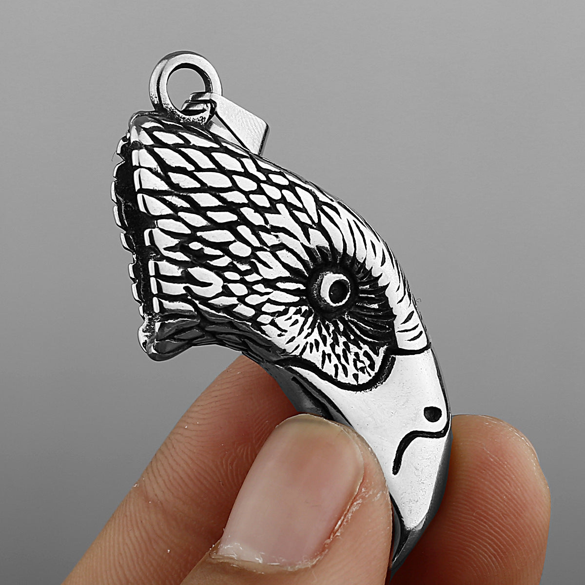 Goth Vintage Eagle Necklace