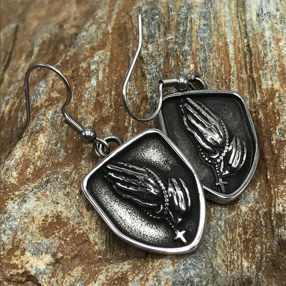 Gothic Theme Drop Earrings - 4 Styles