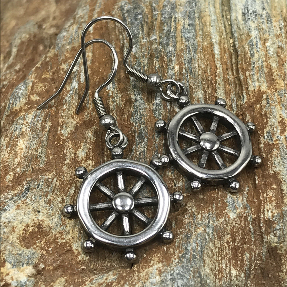Gothic Theme Drop Earrings - 4 Styles
