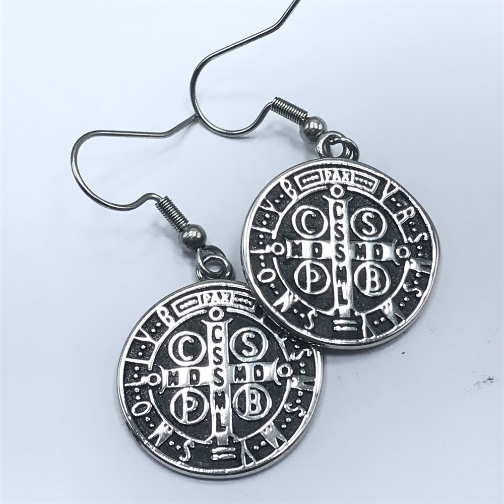 Greek & Norse Mythology Medallion Earrings - 7 Styles