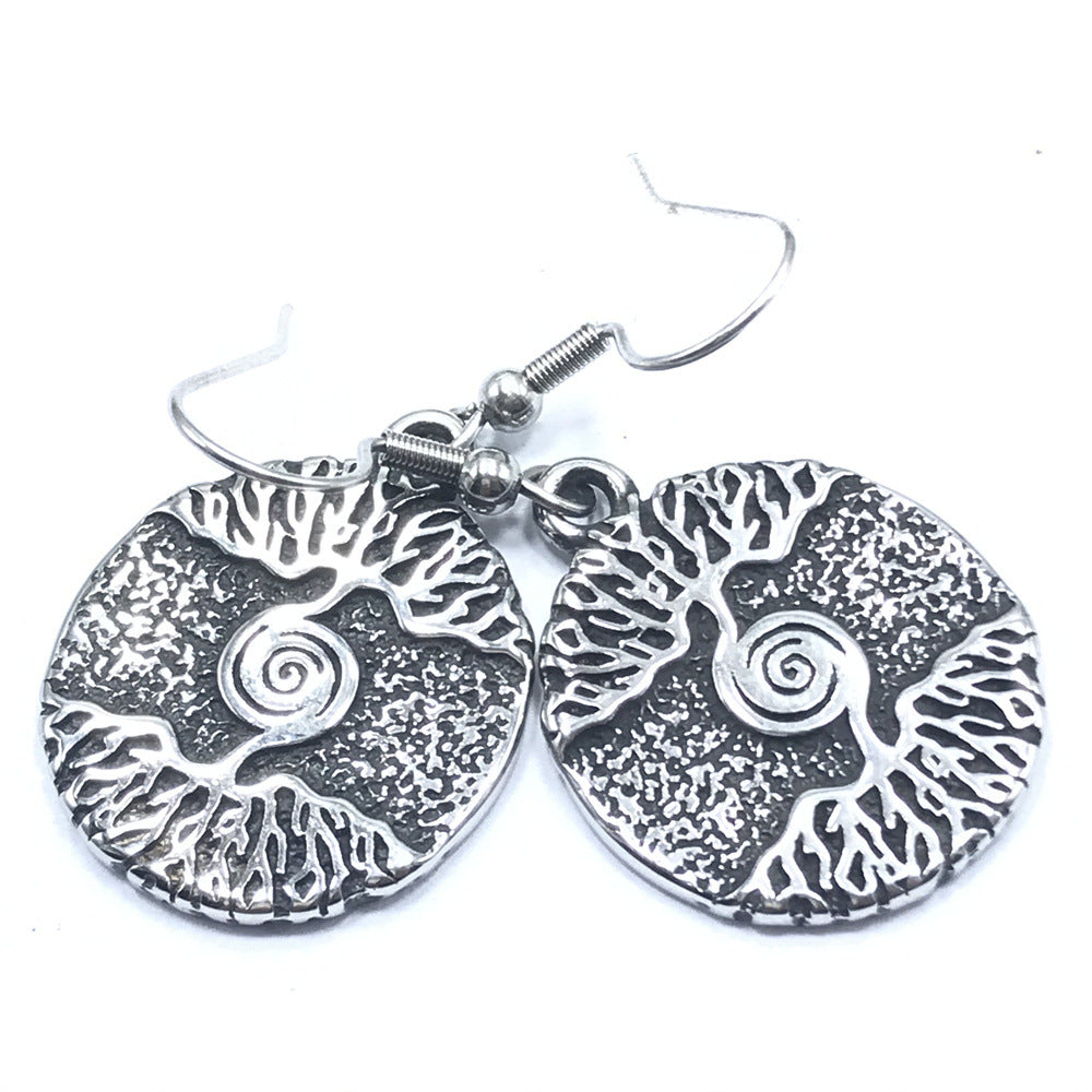 Greek & Norse Mythology Medallion Earrings - 7 Styles