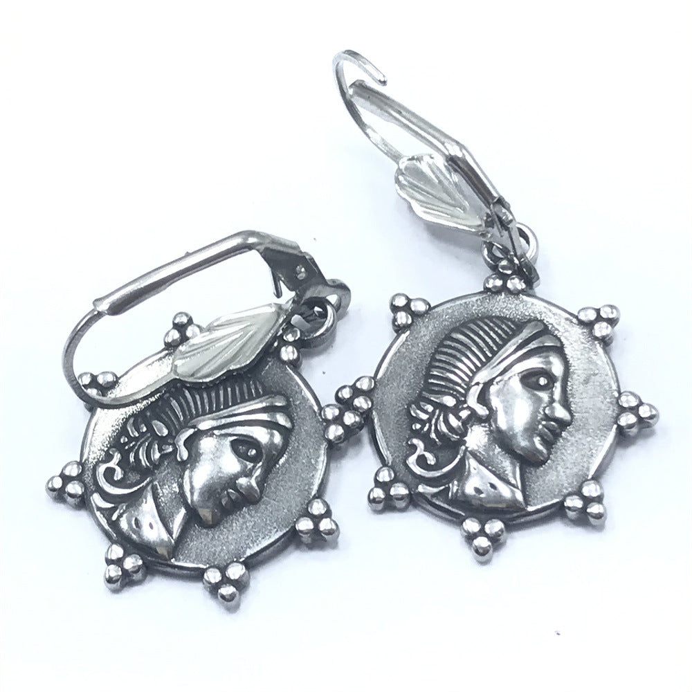 Greek & Norse Mythology Medallion Earrings - 7 Styles