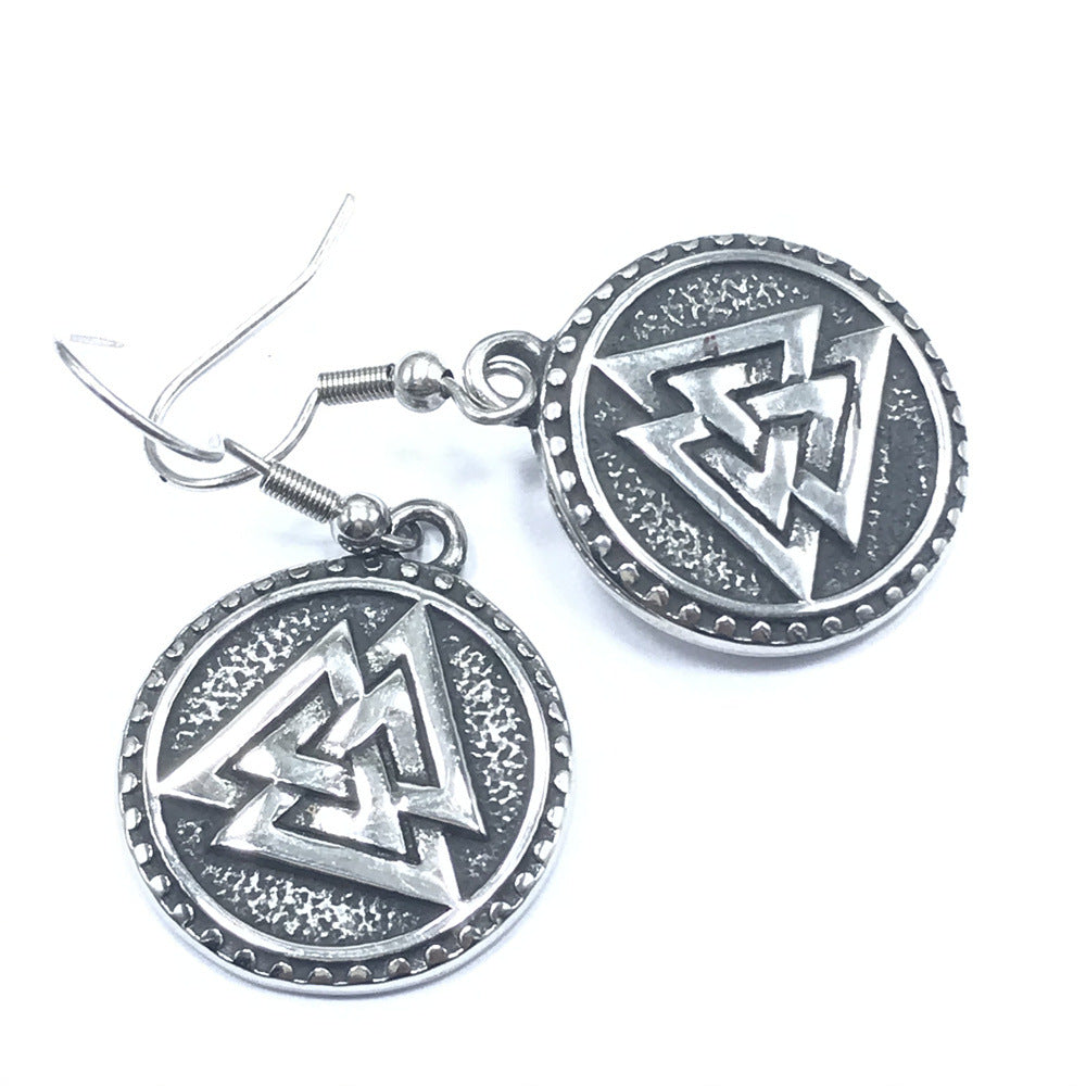 Greek & Norse Mythology Medallion Earrings - 7 Styles