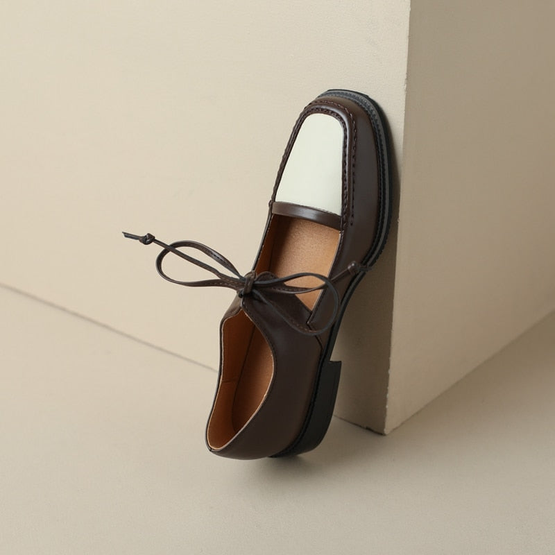 Greta Laced Retro Loafers - 2 Colors