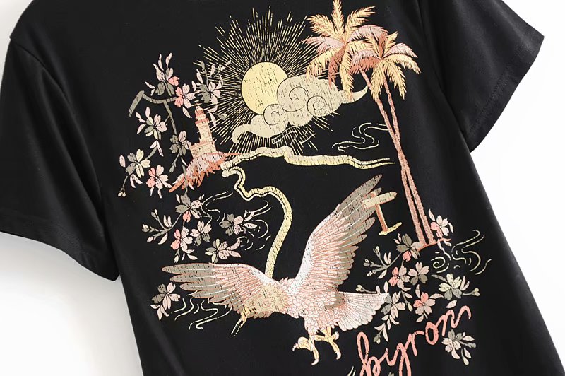 Beach Boho Cotton Tee