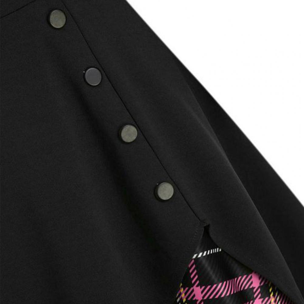 Elegant Vintage Long Sleeve Slim Dress V-Neck Lace-up Neckline Fashion Christmas Party